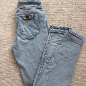 Zara Light Blue Skinny Jeans